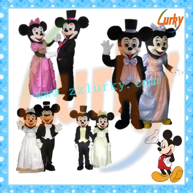 Best-selling mascot costumes/fur party mascot sale