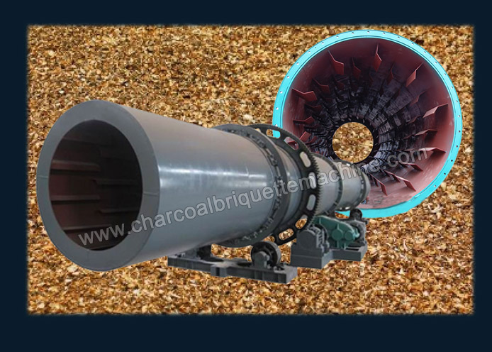 Rotary Drum Sawdust Dryer