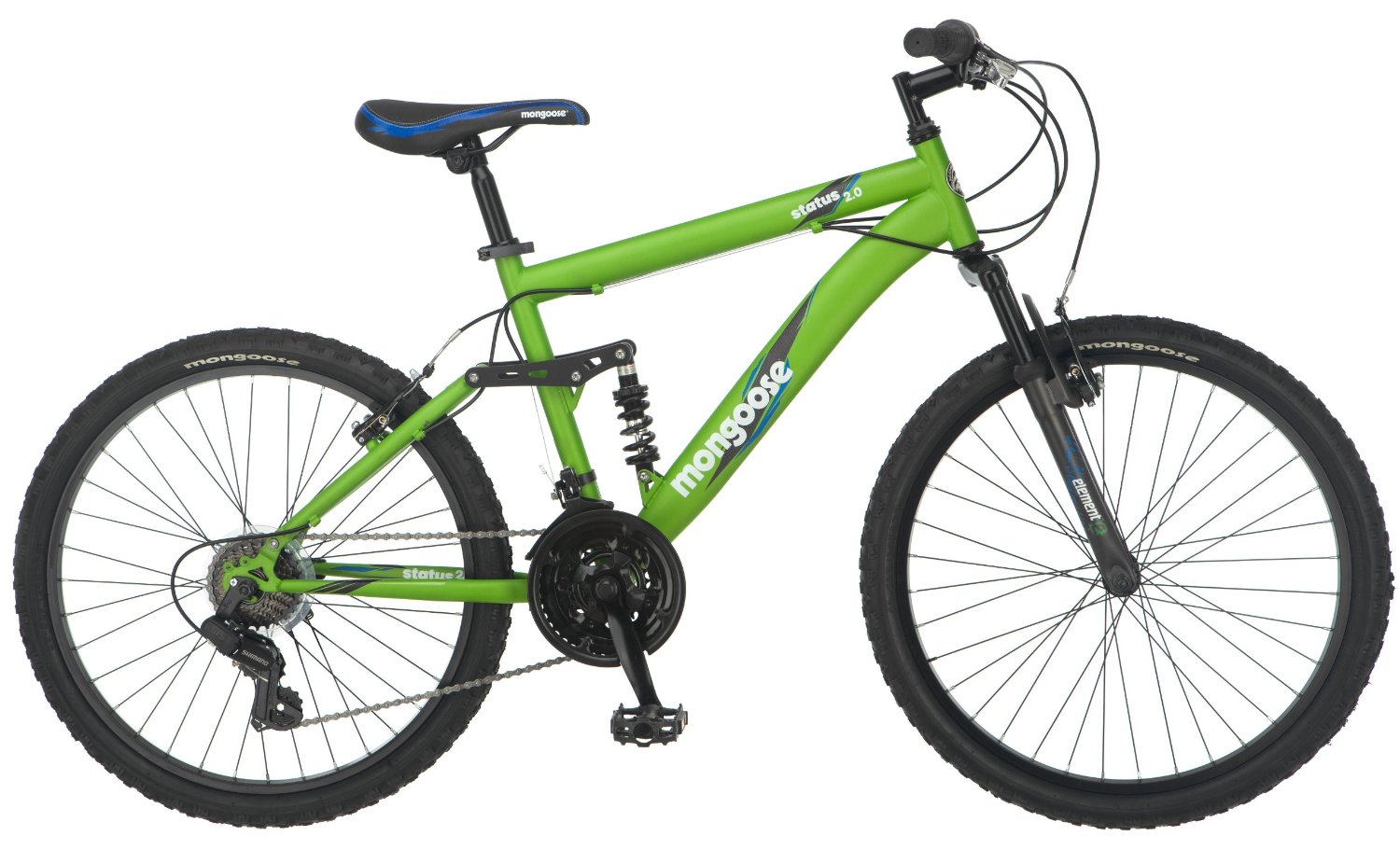 24-Inch Boy& acute;s Full Suspension Mountain bike