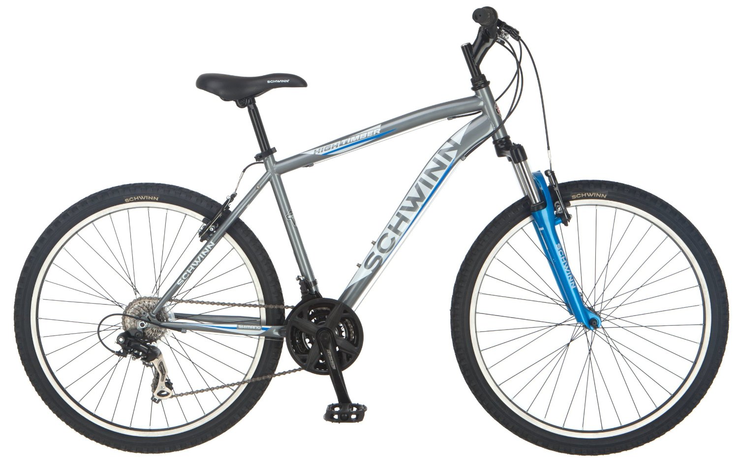26-Inch Men& acute;s Mountain Bike (Grey, Medium)