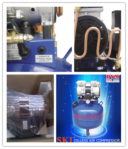 K0010 SKI dental one for one silence oil-free air compressor (32L)? CE