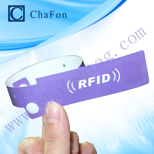 rfid wristband tag(one-off paper material)