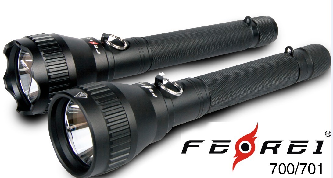 3 watt Rechargeable CREE Q5 Aluminum army LED flash light 700/701 