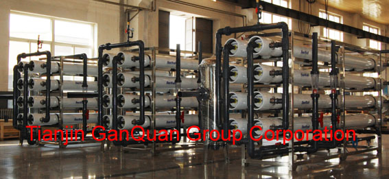 GQ-JS Automatic Modularized Direct Drinking Water Equipment 100t