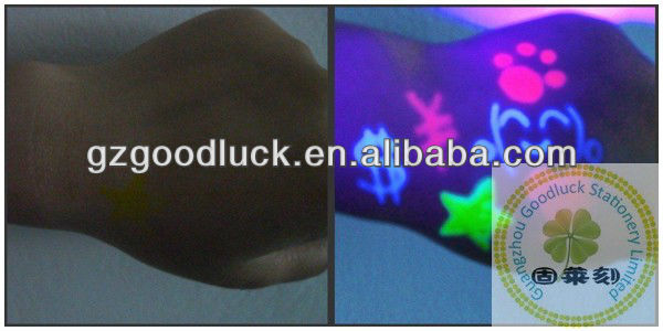 Waterproof pigment invisible UV ink/Waterproof pigment pre inking UV ink for UV light