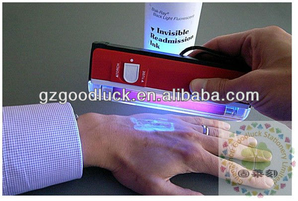 Eco friendly invisible UV ink/Eco friendly pre inking UV ink for UV light