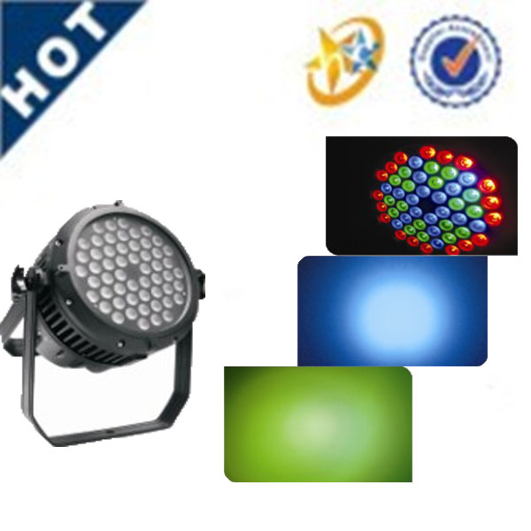 hot promotional led par 54pcs 3w waterproof stage light