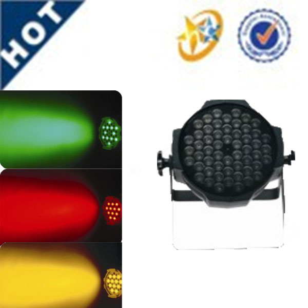 low price led par 54pcs 3w not waterproof stage light