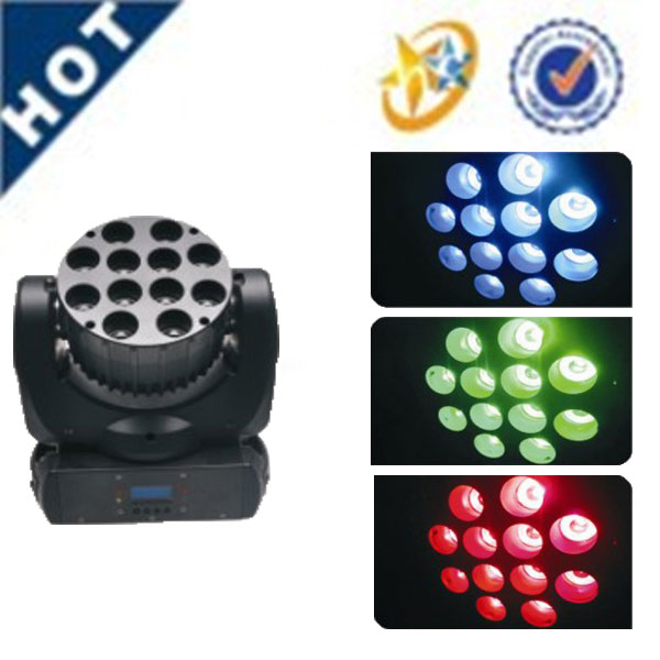 factory 100% best price led beam 12pcs 10w multi-channel stage light