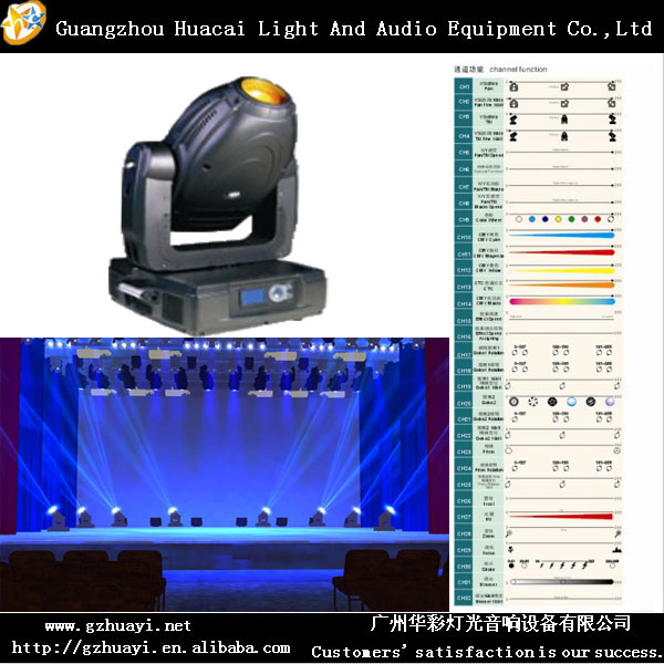 best price 1200w moving head light with 32ch stage light