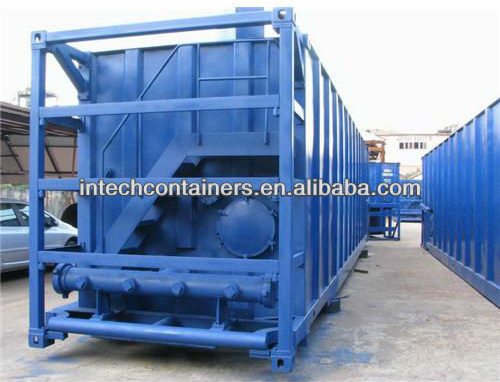 Skidded Frac tanks, mud tanks and weir tanks for your temporary liquid containment storage needs 