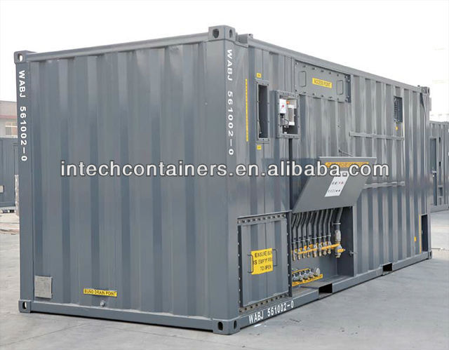 Genset Fuel Storage Container Tank, Portable Generator Set Refueling 
