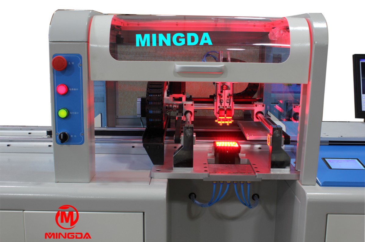 MD-1200V LED pick and place machine, SMT pick place robot machine