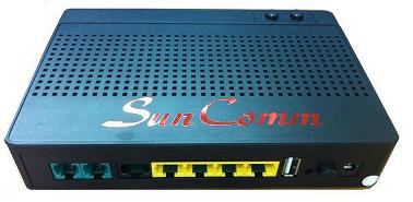 Wifi ATA-2FXS SC-2252Wau with 1 WAN, 4 LAN, USB port, wifi 802.11n