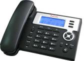 PoE IP Phone SC-6001PE with 2SIP accounts, 3 way conference call, Speakerphone, PoE