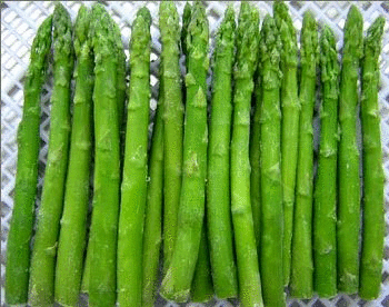 IQF green asparagus