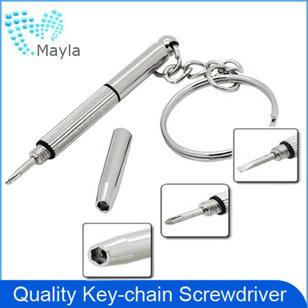 3 in1 keychain screwdriver