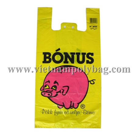 T-shirt vest carrier plastic poly bag - vietnampolybag.com