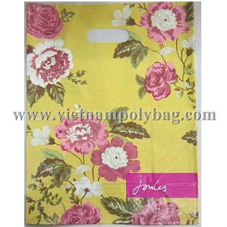 Punch out handle bag w. square bottom - vietnampolybag.com