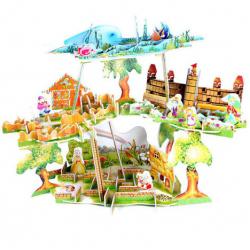 Kids Puzzle For The Sory Of Pinocchio