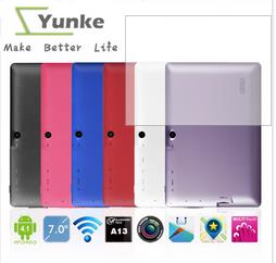 mid a13 tablet pc q88 allwinner Dual camera optional Android 4.0 TF card 32G 4GB flash