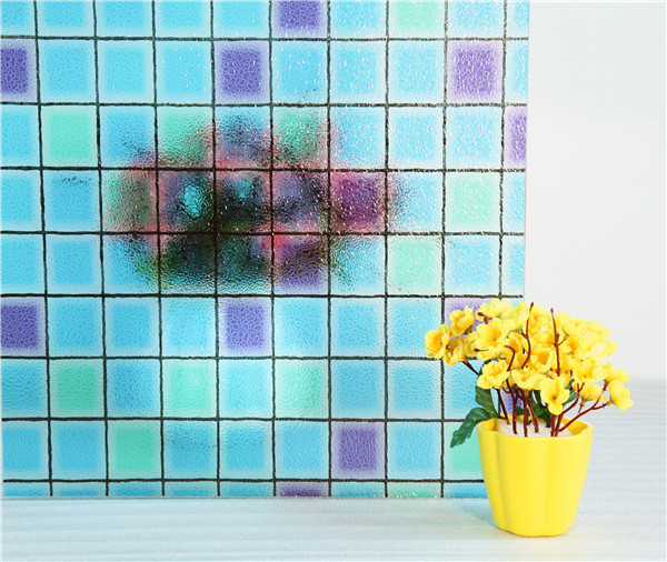 anti-UV self-adhesive glass film