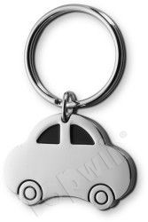 Car Shaped Metal Keychain with Your Logo