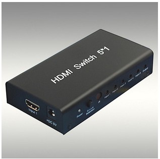 5 in 1 out HDMI switcher supplier 