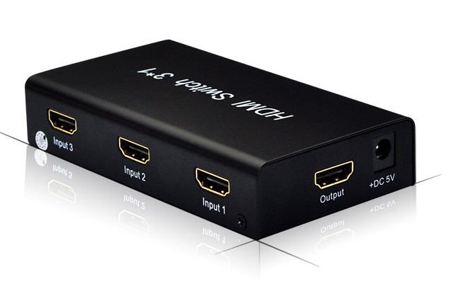 high quality HDMI switcher 3 in 1 out 