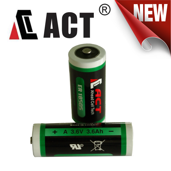ACT 3.6V ER18505 Lithium Battery 