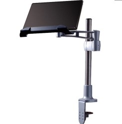 Ergonomic LCD Monitor Arm with Laptop Holder