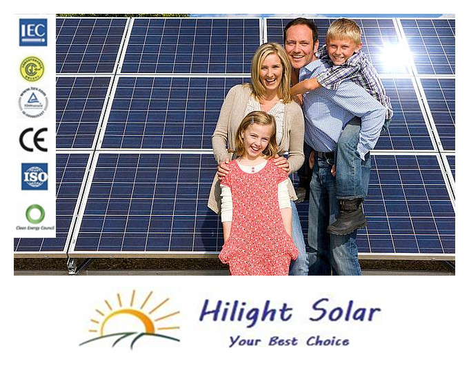 280w Poly Solar Panel TUV,IEC,CEC,CE,ISO
