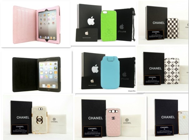 Channel beautiful iphone ipad3/4/4s/5 cellphone bag&Samsung Galaxy 7100/9300/S4 9500 leather/wallet/diamond/gold/painting/holemobile phone cases