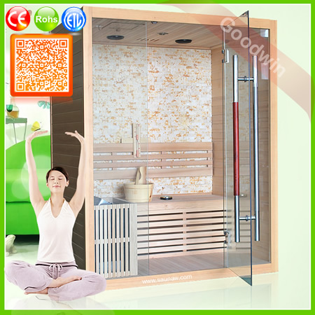 Luxury Finland Wood Sauna Steam Room