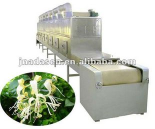 Leaf microwave sterilization---keep color and nurtrition high effective