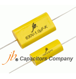 Axial lead metallized polyester & polypropylene fi