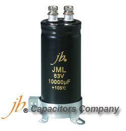 Screw type aluminum electrolytic capacitors 