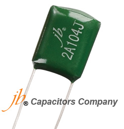 JFA Mylar green polyester film capacitors