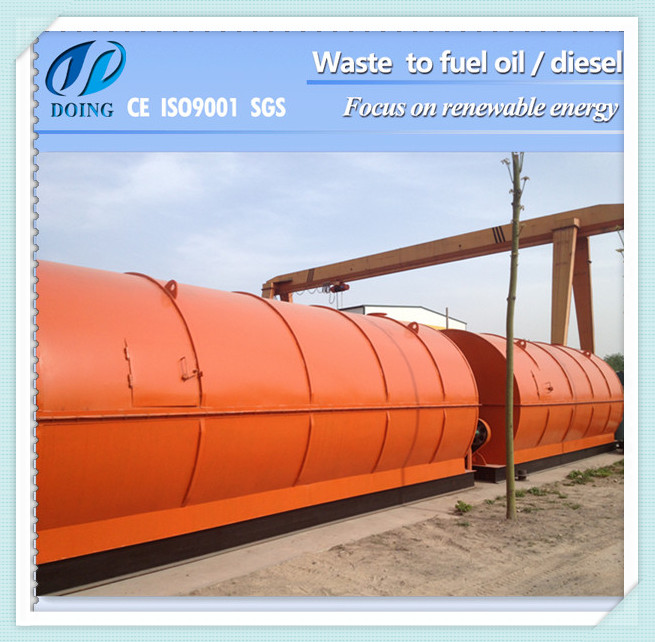 used tire recycling plant for oil