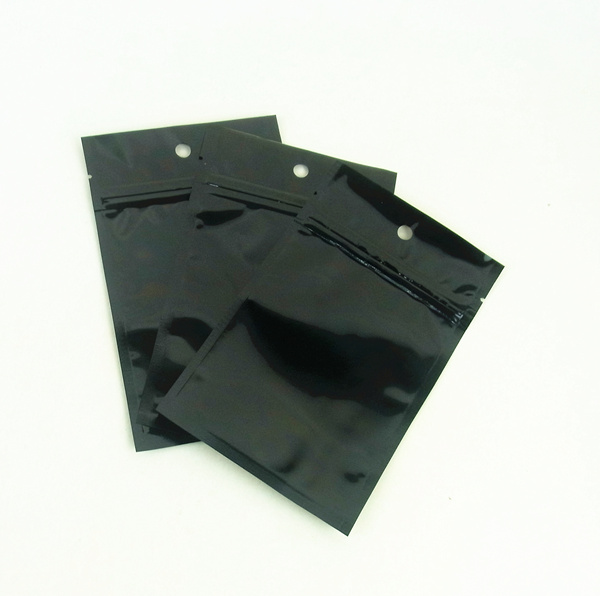High Quality balck Aluminium Foil Gift Bag