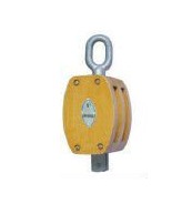 JIS Wooden Pulley Double with Eye 