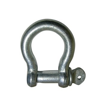 Galvanized European Type Large Bow Shackle 