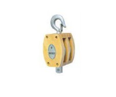 JIS Wooden Pulley Double with Hook 