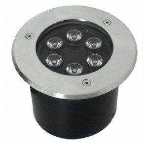 Waterproof IP67 12V 6W LED underground light 15, 30, 45, 60 degree