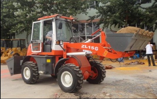 Top Selling Wheel Loader ZL15G With Earthmoving Bucket 