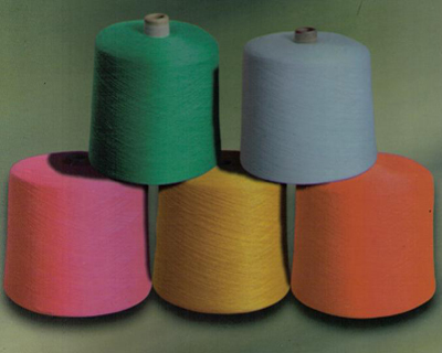 Dope-Dyed 100% Polyester Mvs Yarn