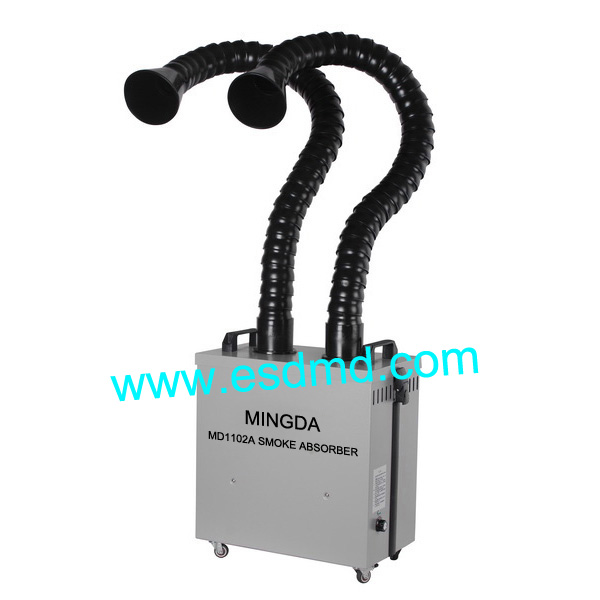 MD-1102A 100W solder fume extractor, soldering smoke filter/ smoke absorber