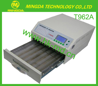 T-962A reflow oven/ lead free desktop reflow soldering oven for pcb SMT production line