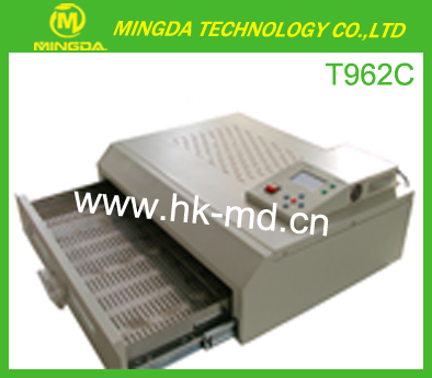 T-962C reflow oven/SMT reflow oven infrared IC heater/bga reflow oven for pcb circuit board 962c