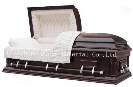 American style coffin